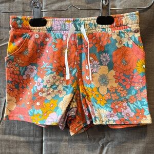 Carter's Vibrant Floral Kids Shorts - Multicolor